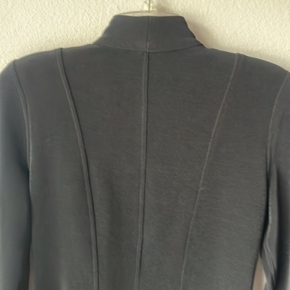 Tadashi jacket size Medium luxury black gold studded blazer dress - Picture 6 of 11